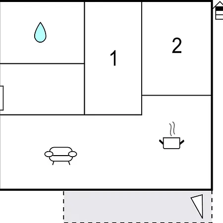 Lägenhet Two-bedroom In *