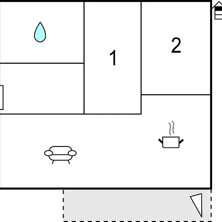 Two-bedroom In Apartman